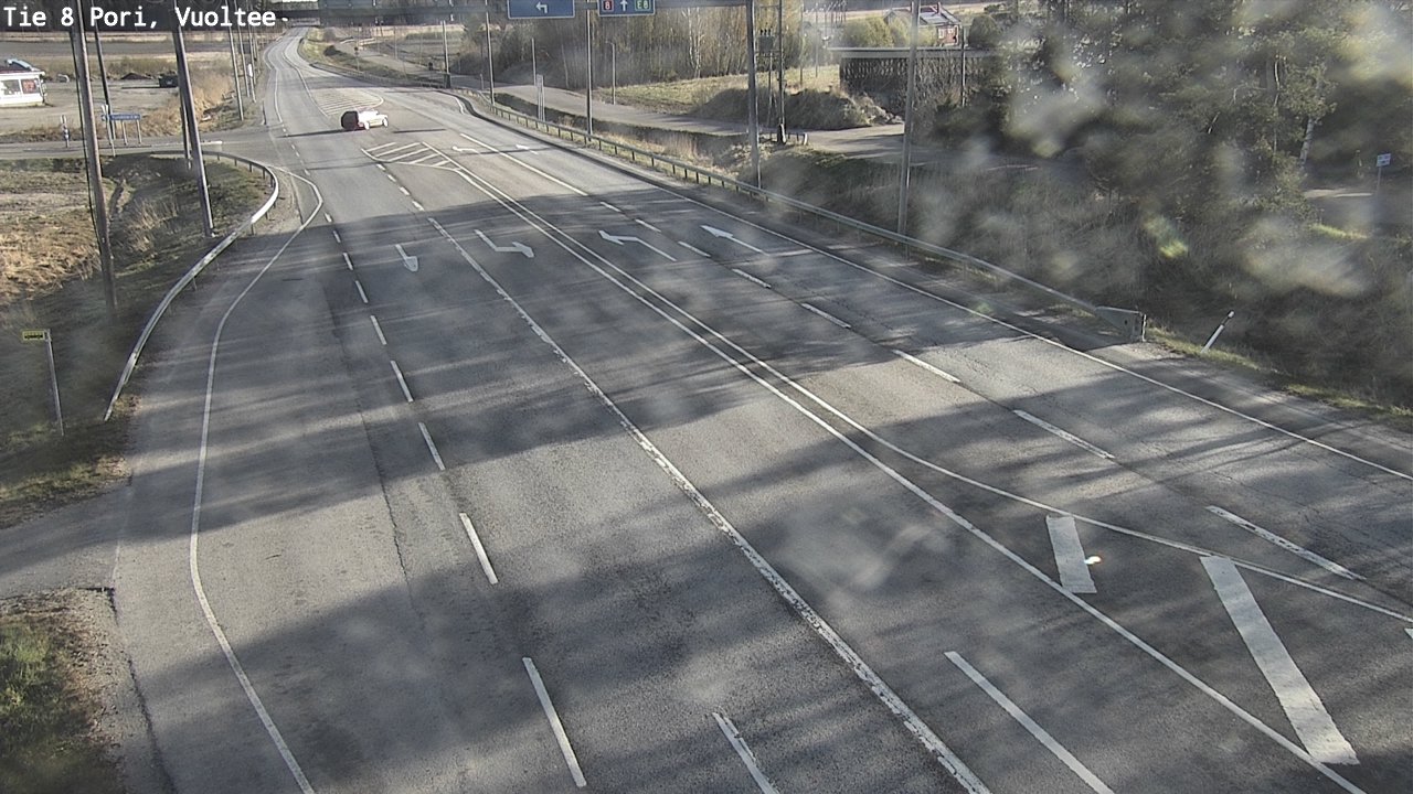 Weather Camera Image Väg 8 Björneborg, Vuoltee, Pori, Satakunta