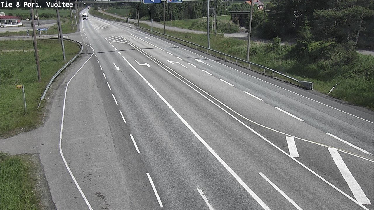 Kelikamerat Kuva Tie 8 Pori, Vuoltee, Pori, Satakunta