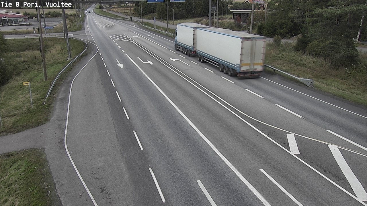 Kelikamerat Kuva Tie 8 Pori, Vuoltee, Pori, Satakunta