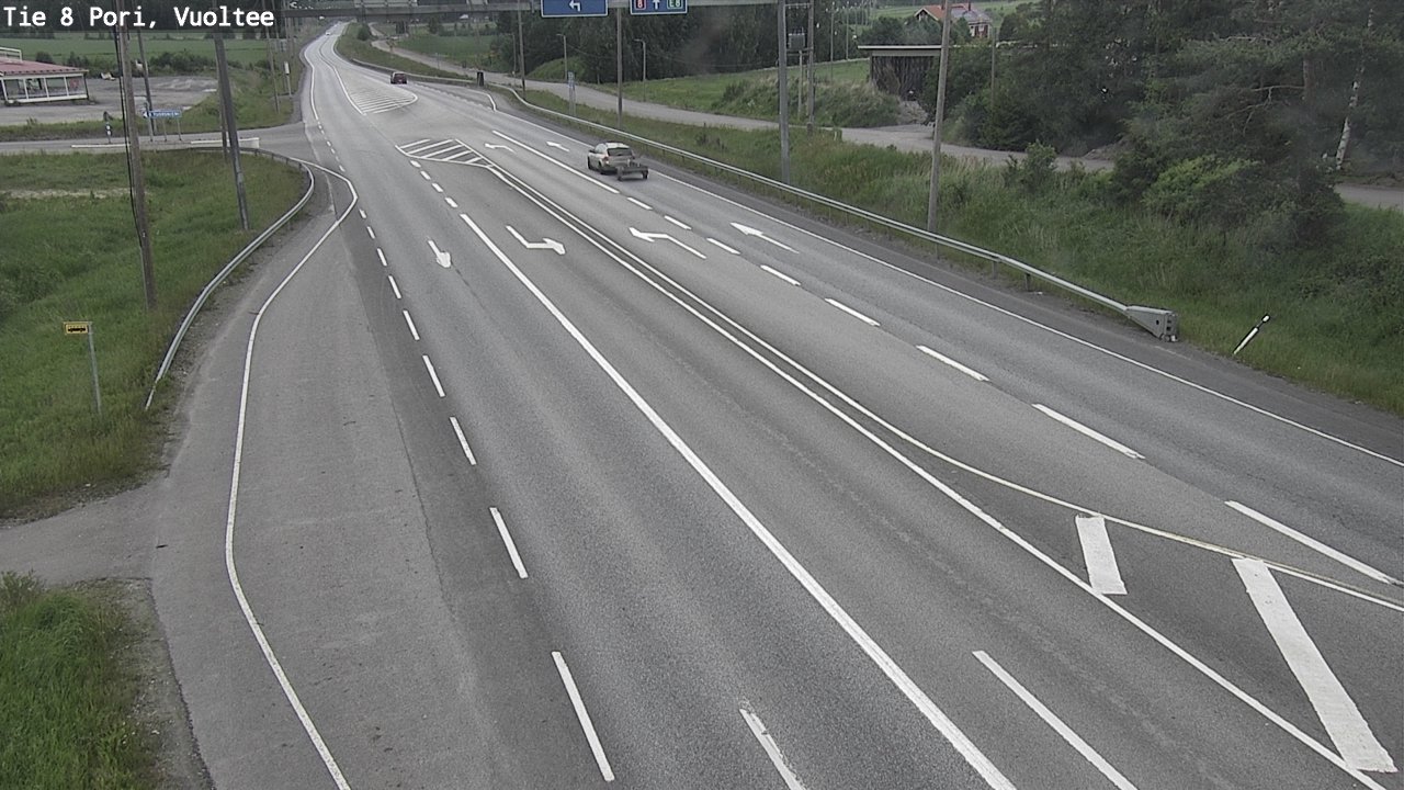 Kelikamerat Kuva Tie 8 Pori, Vuoltee, Pori, Satakunta