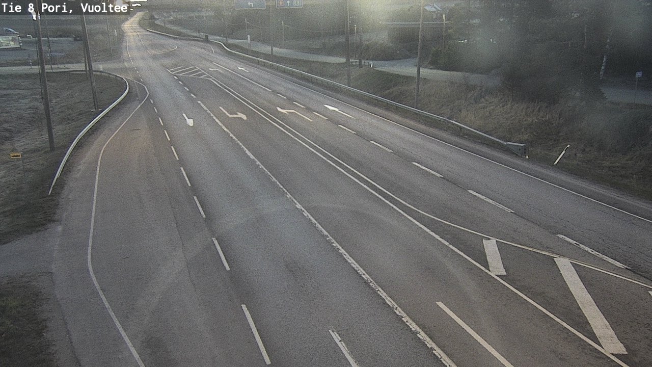 Weather Camera Image Väg 8 Björneborg, Vuoltee, Pori, Satakunta