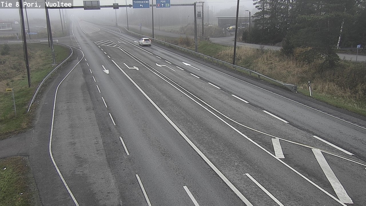 Kelikamerat Kuva Tie 8 Pori, Vuoltee, Pori, Satakunta