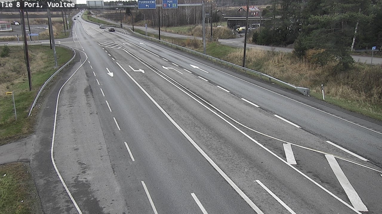 Kelikamerat Kuva Tie 8 Pori, Vuoltee, Pori, Satakunta