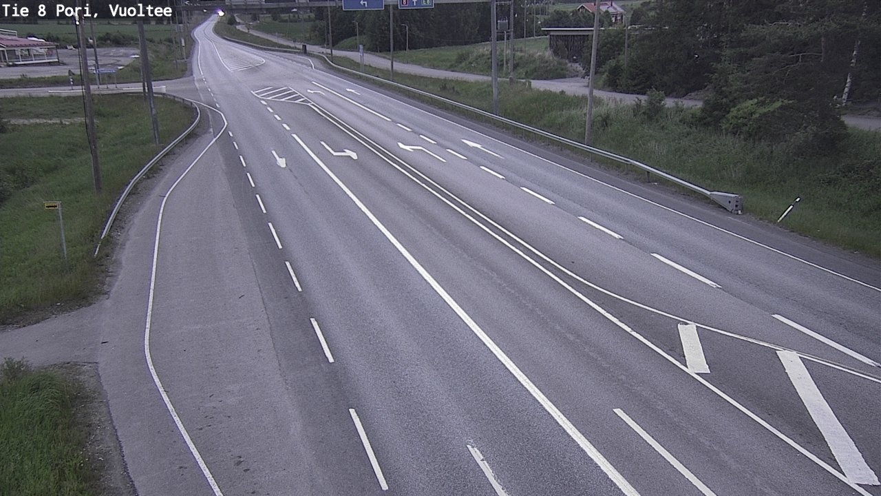 Kelikamerat Kuva Tie 8 Pori, Vuoltee, Pori, Satakunta