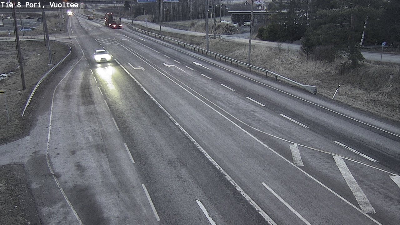 Weather Camera Image Väg 8 Björneborg, Vuoltee, Pori, Satakunta