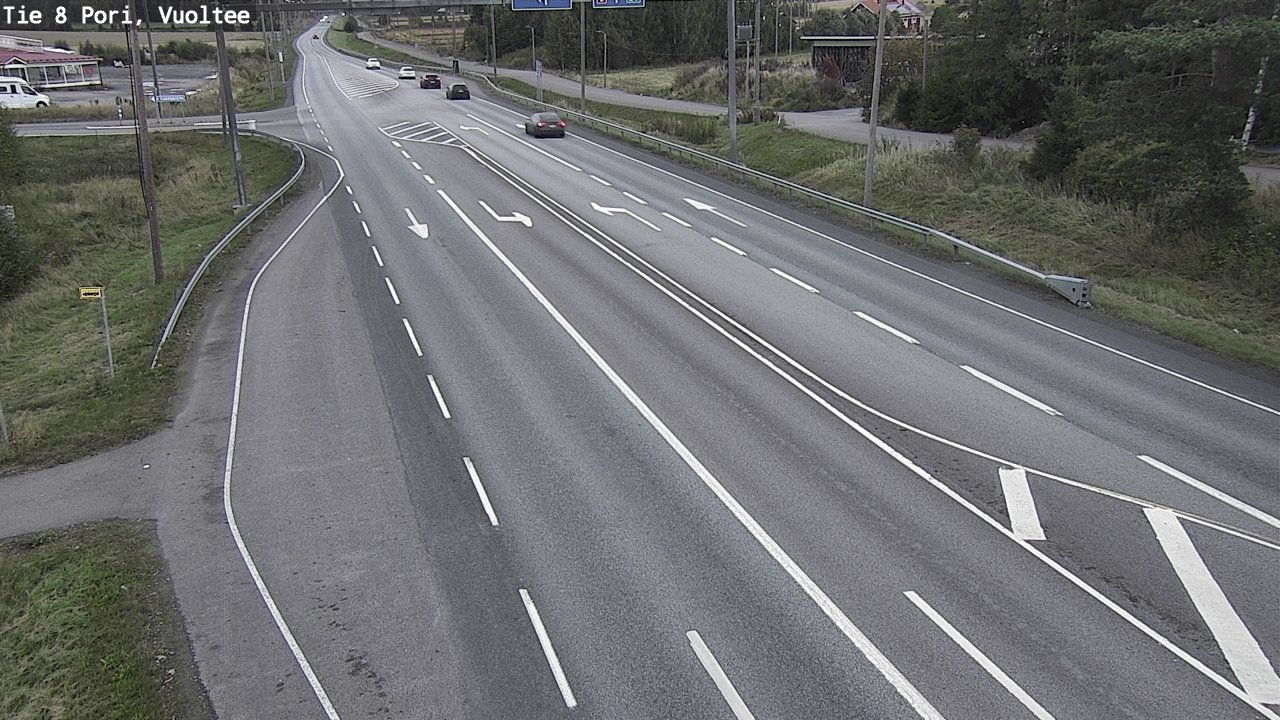 Kelikamerat Kuva Tie 8 Pori, Vuoltee, Pori, Satakunta