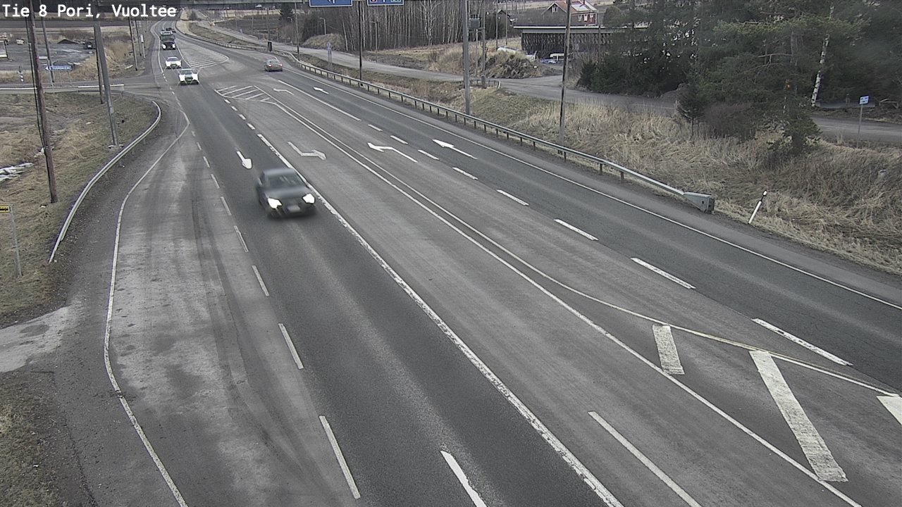 Kelikamerat Kuva Tie 8 Pori, Vuoltee, Pori, Satakunta