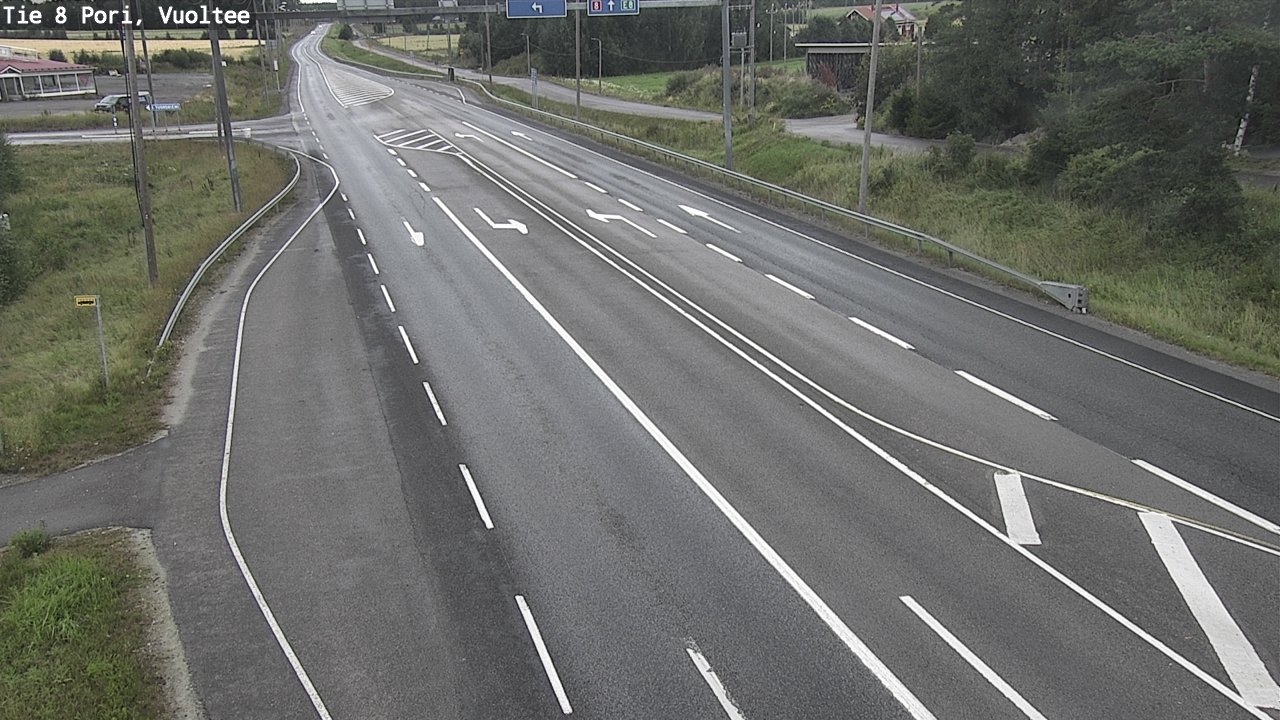 Kelikamerat Kuva Tie 8 Pori, Vuoltee, Pori, Satakunta