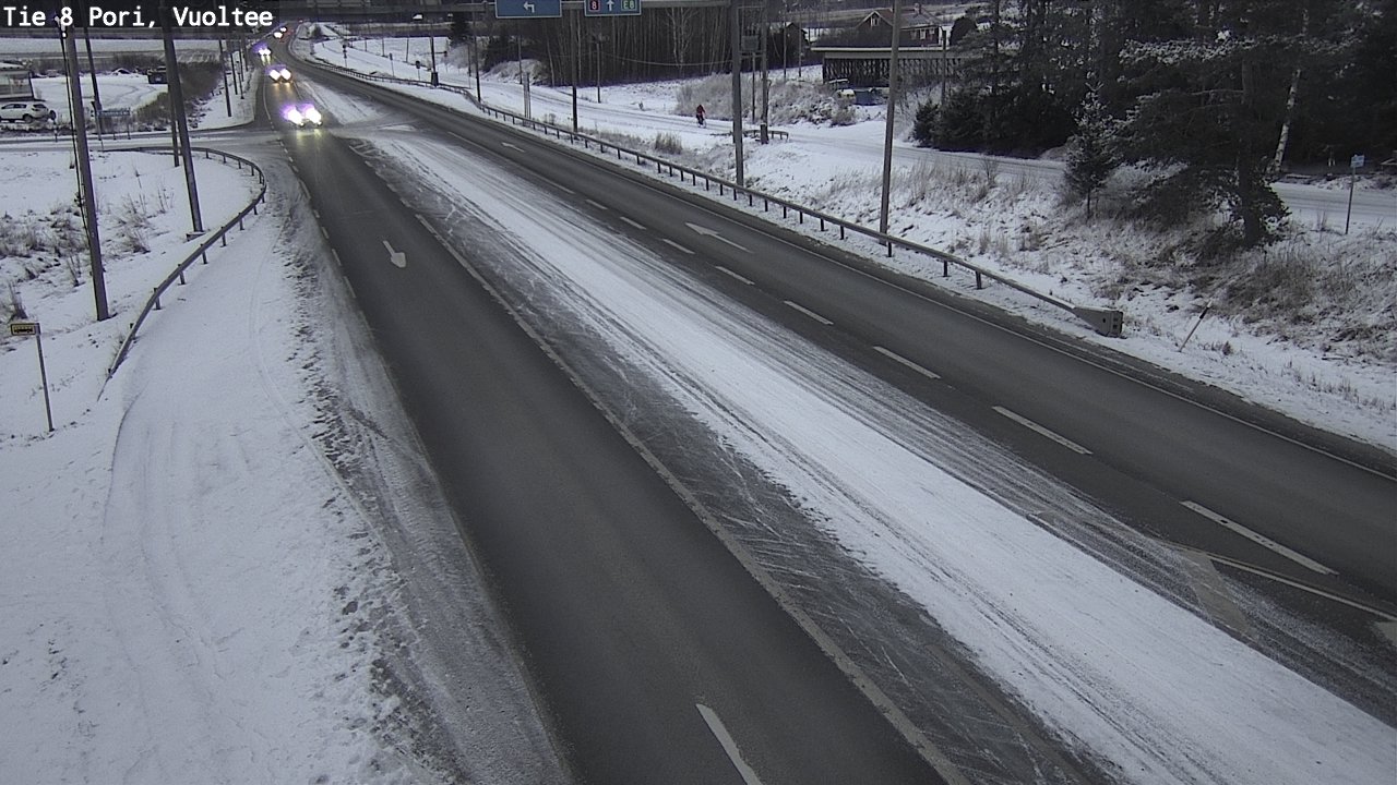 Kelikamerat Kuva Tie 8 Pori, Vuoltee, Pori, Satakunta