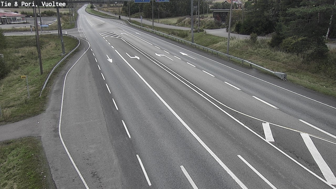 Kelikamerat Kuva Tie 8 Pori, Vuoltee, Pori, Satakunta