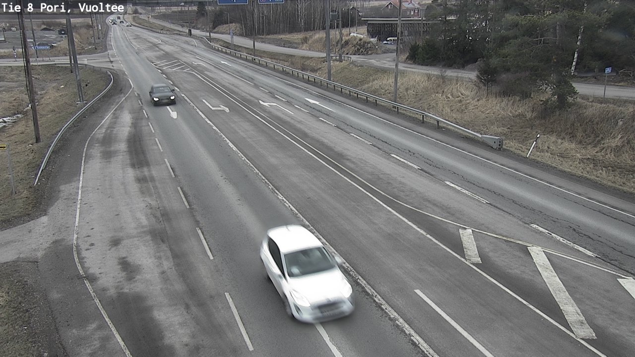 Weather Camera Image Väg 8 Björneborg, Vuoltee, Pori, Satakunta