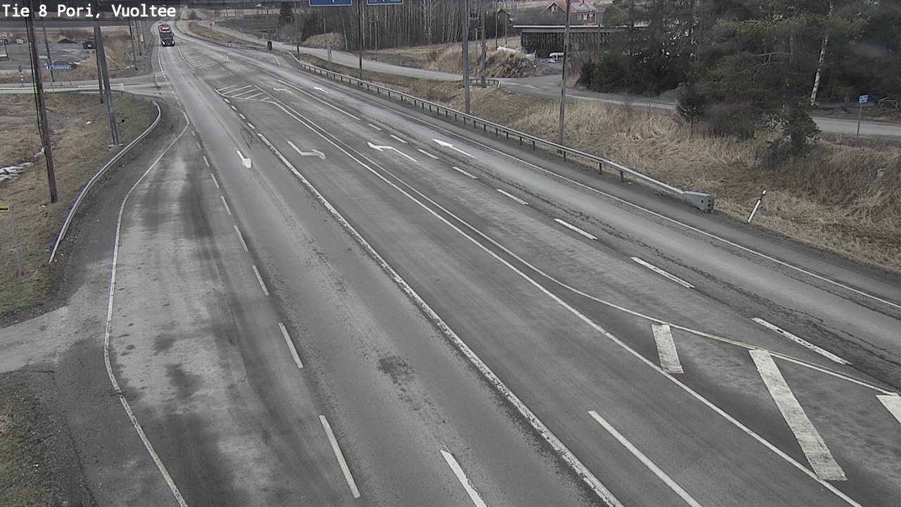 Weather Camera Image Väg 8 Björneborg, Vuoltee, Pori, Satakunta