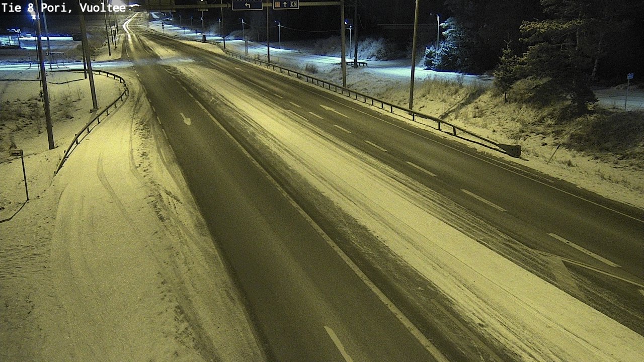 Kelikamerat Kuva Tie 8 Pori, Vuoltee, Pori, Satakunta