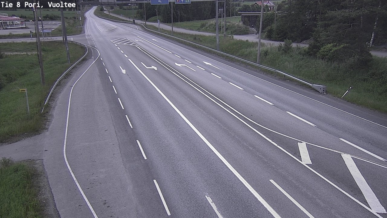Kelikamerat Kuva Tie 8 Pori, Vuoltee, Pori, Satakunta