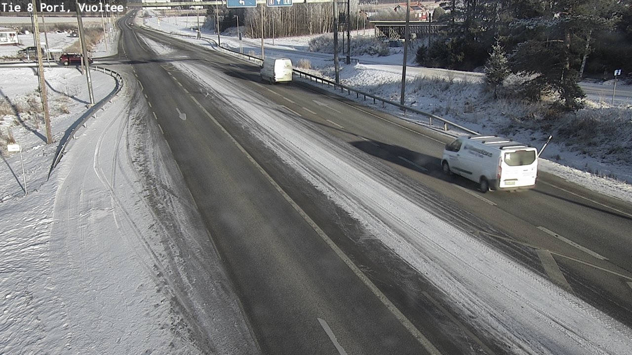 Weather Camera Image Road 8 Pori, Vuoltee, Pori, Satakunta
