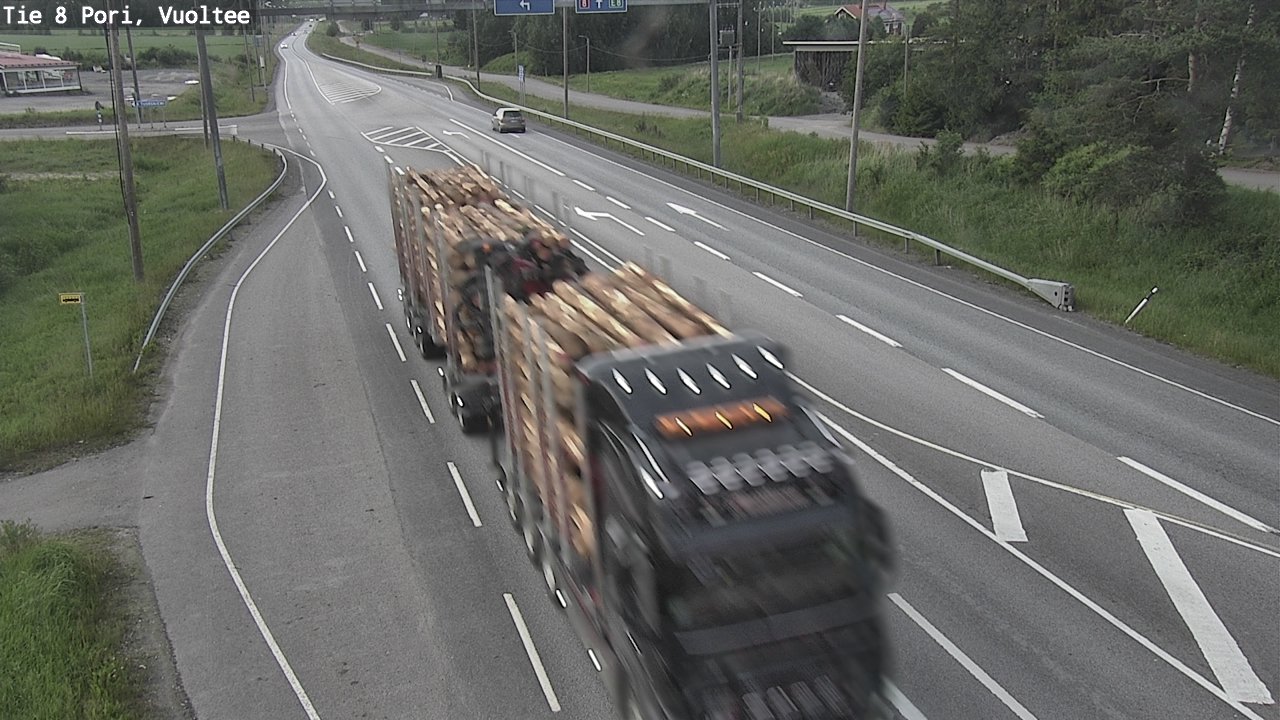 Kelikamerat Kuva Tie 8 Pori, Vuoltee, Pori, Satakunta