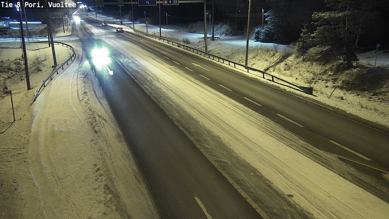 Kelikamerat Kuva Tie 8 Pori, Vuoltee, Pori, Satakunta