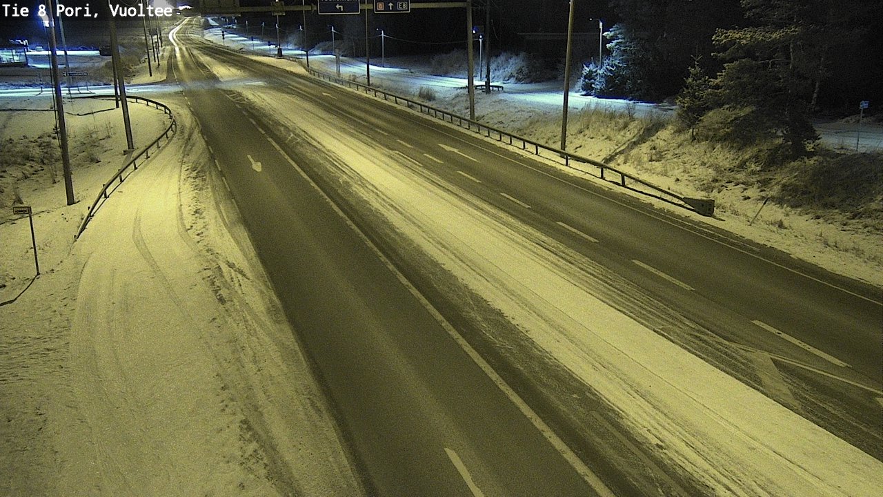 Kelikamerat Kuva Tie 8 Pori, Vuoltee, Pori, Satakunta