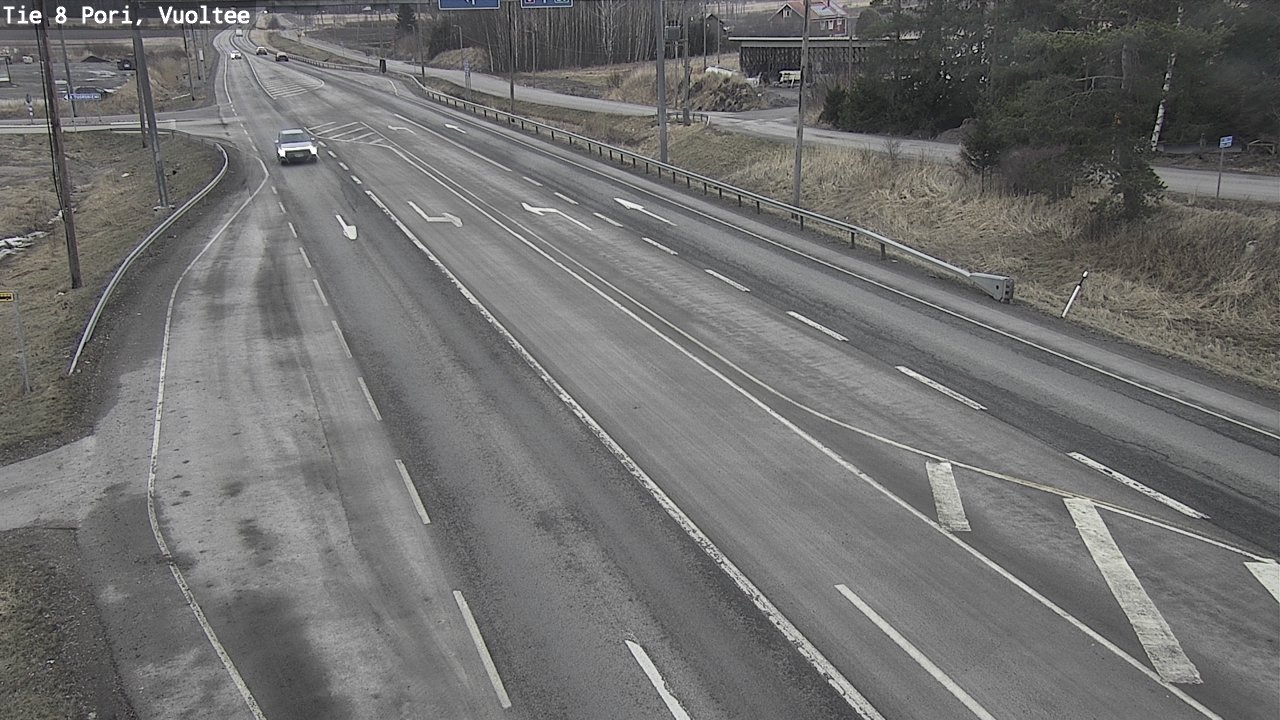 Weather Camera Image Road 8 Pori, Vuoltee, Pori, Satakunta