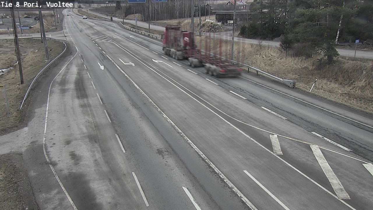 Weather Camera Image Road 8 Pori, Vuoltee, Pori, Satakunta