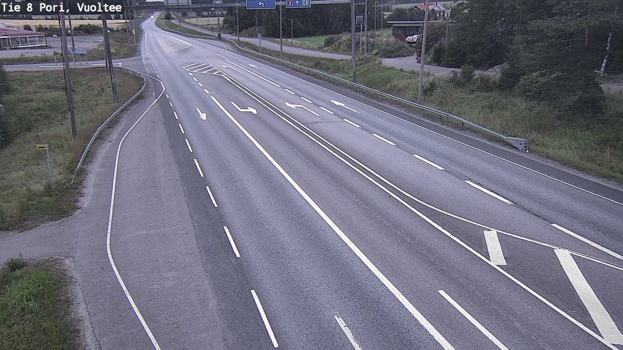 Kelikamerat Kuva Tie 8 Pori, Vuoltee, Pori, Satakunta