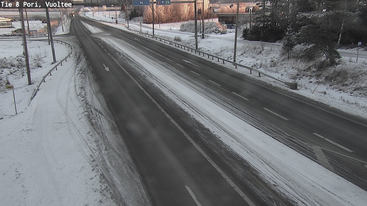 Kelikamerat Kuva Tie 8 Pori, Vuoltee, Pori, Satakunta