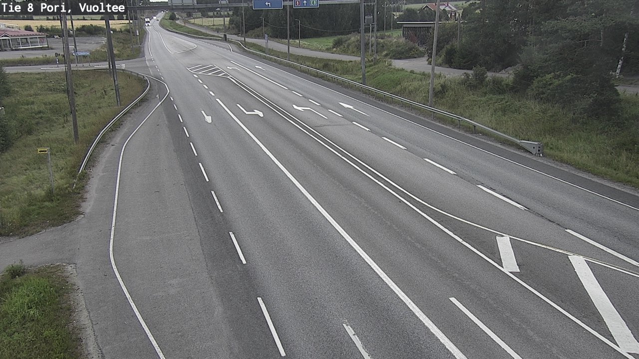 Kelikamerat Kuva Tie 8 Pori, Vuoltee, Pori, Satakunta
