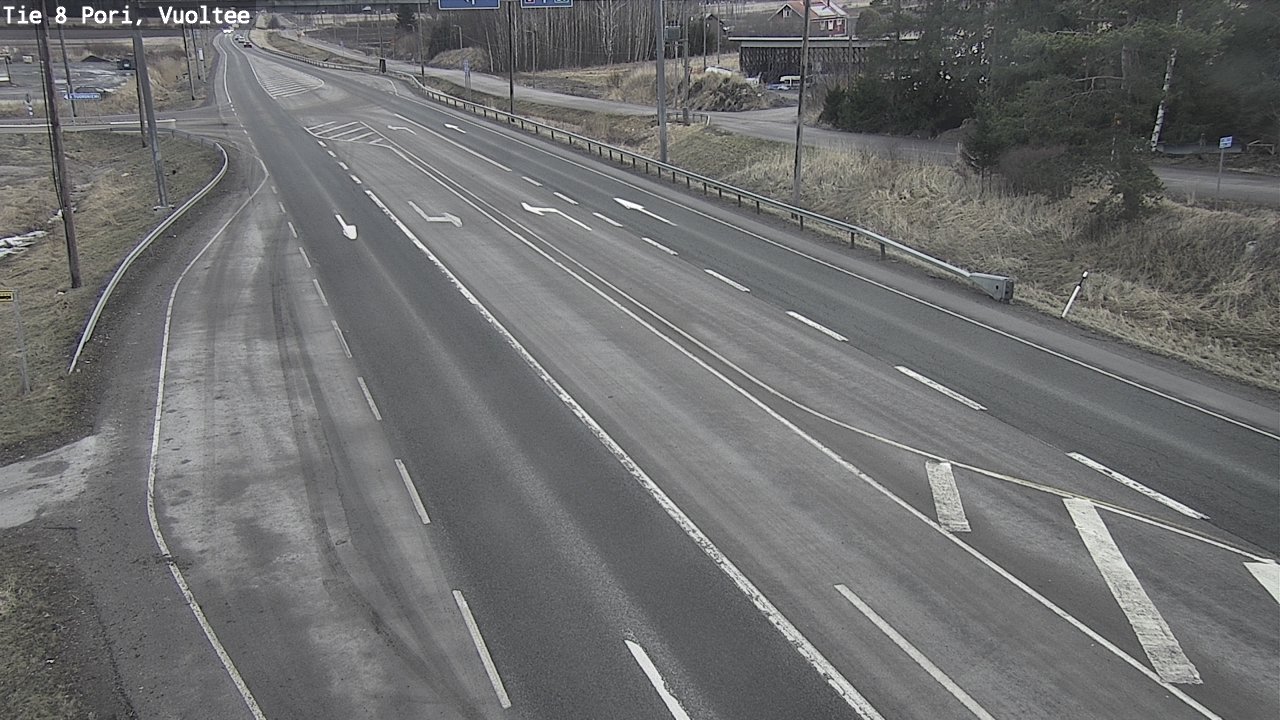 Kelikamerat Kuva Tie 8 Pori, Vuoltee, Pori, Satakunta