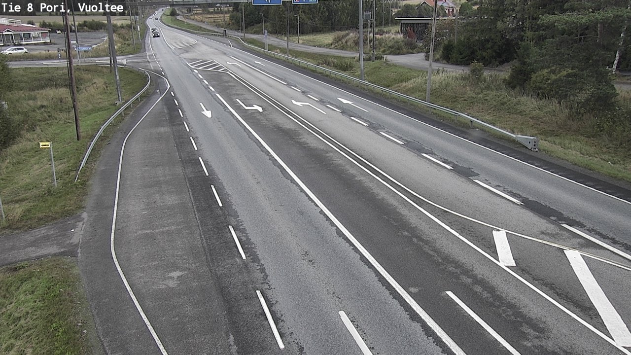 Kelikamerat Kuva Tie 8 Pori, Vuoltee, Pori, Satakunta