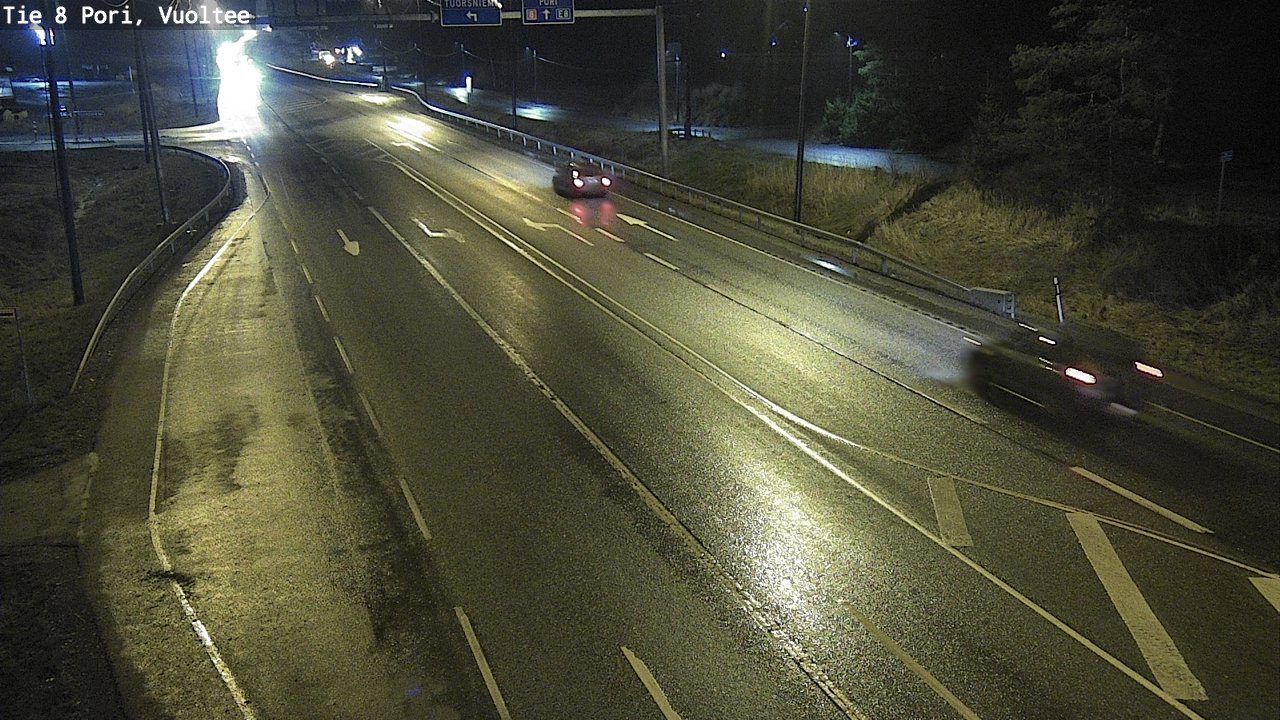 Weather Camera Image Road 8 Pori, Vuoltee, Pori, Satakunta