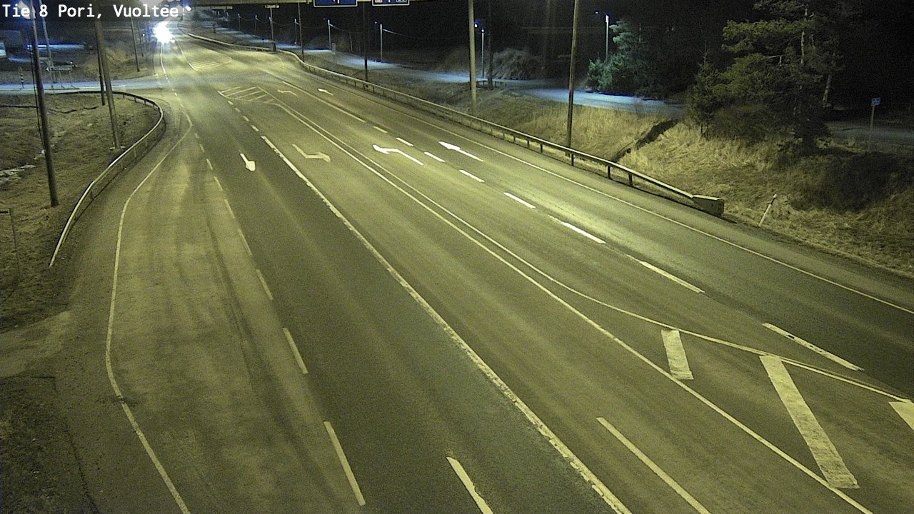 Kelikamerat Kuva Tie 8 Pori, Vuoltee, Pori, Satakunta