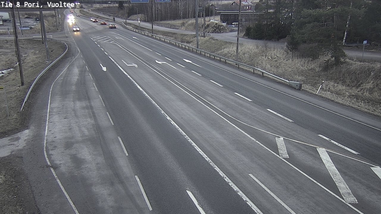 Kelikamerat Kuva Tie 8 Pori, Vuoltee, Pori, Satakunta