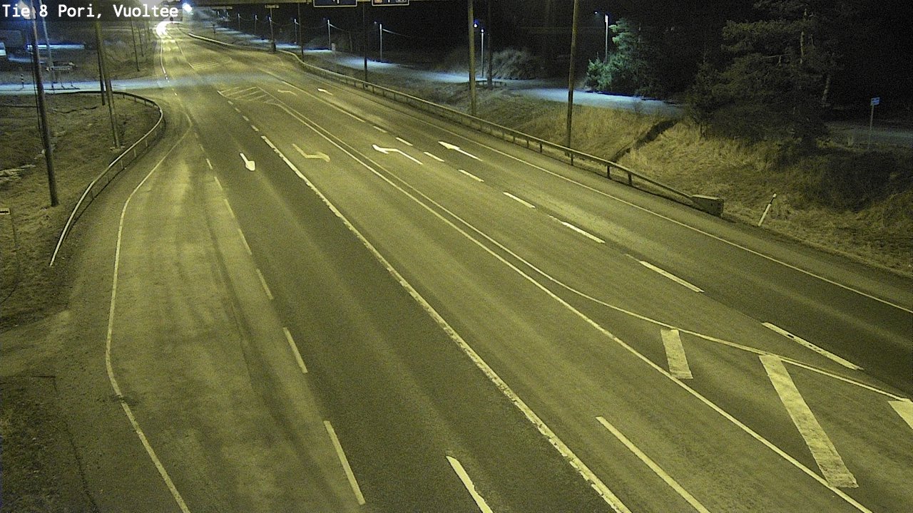 Kelikamerat Kuva Tie 8 Pori, Vuoltee, Pori, Satakunta