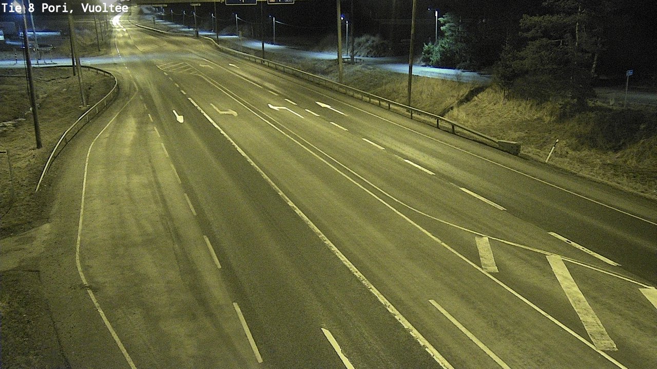 Kelikamerat Kuva Tie 8 Pori, Vuoltee, Pori, Satakunta