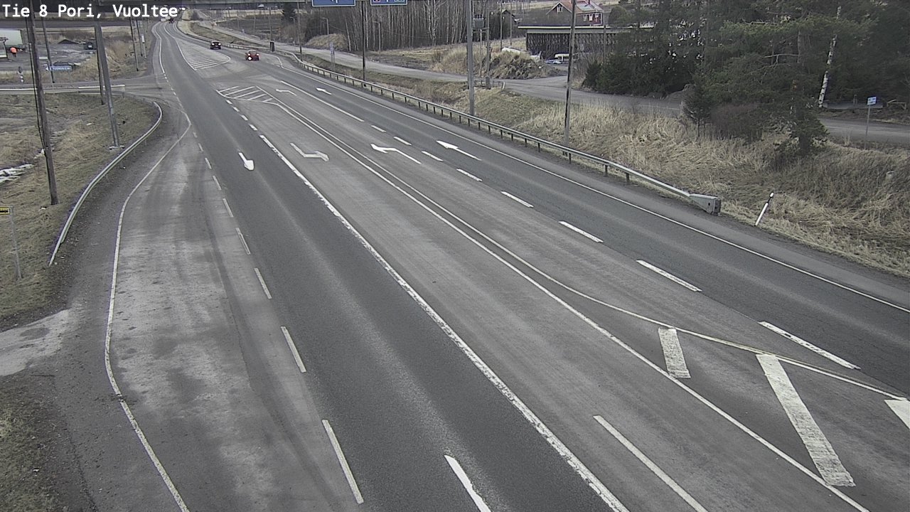 Kelikamerat Kuva Tie 8 Pori, Vuoltee, Pori, Satakunta