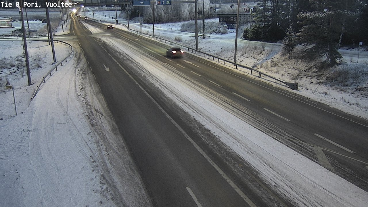 Kelikamerat Kuva Tie 8 Pori, Vuoltee, Pori, Satakunta