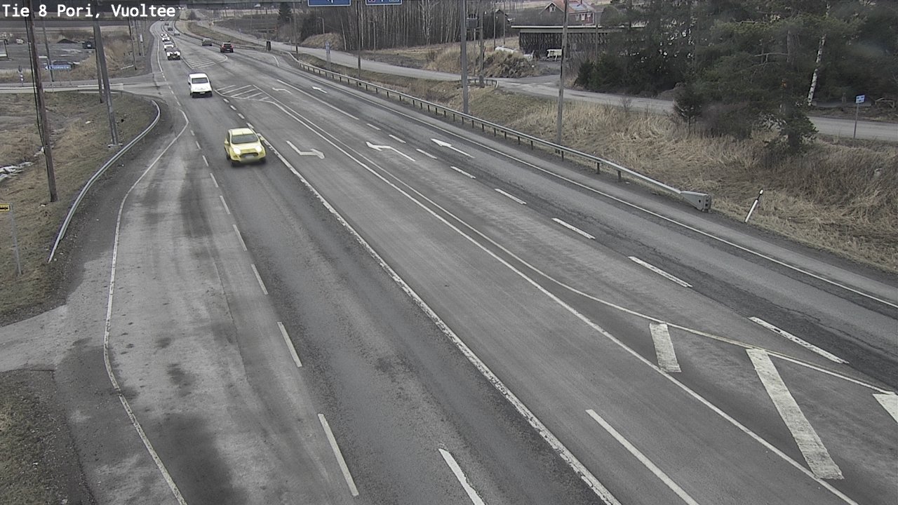 Weather Camera Image Road 8 Pori, Vuoltee, Pori, Satakunta