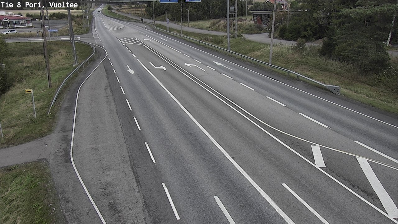 Kelikamerat Kuva Tie 8 Pori, Vuoltee, Pori, Satakunta