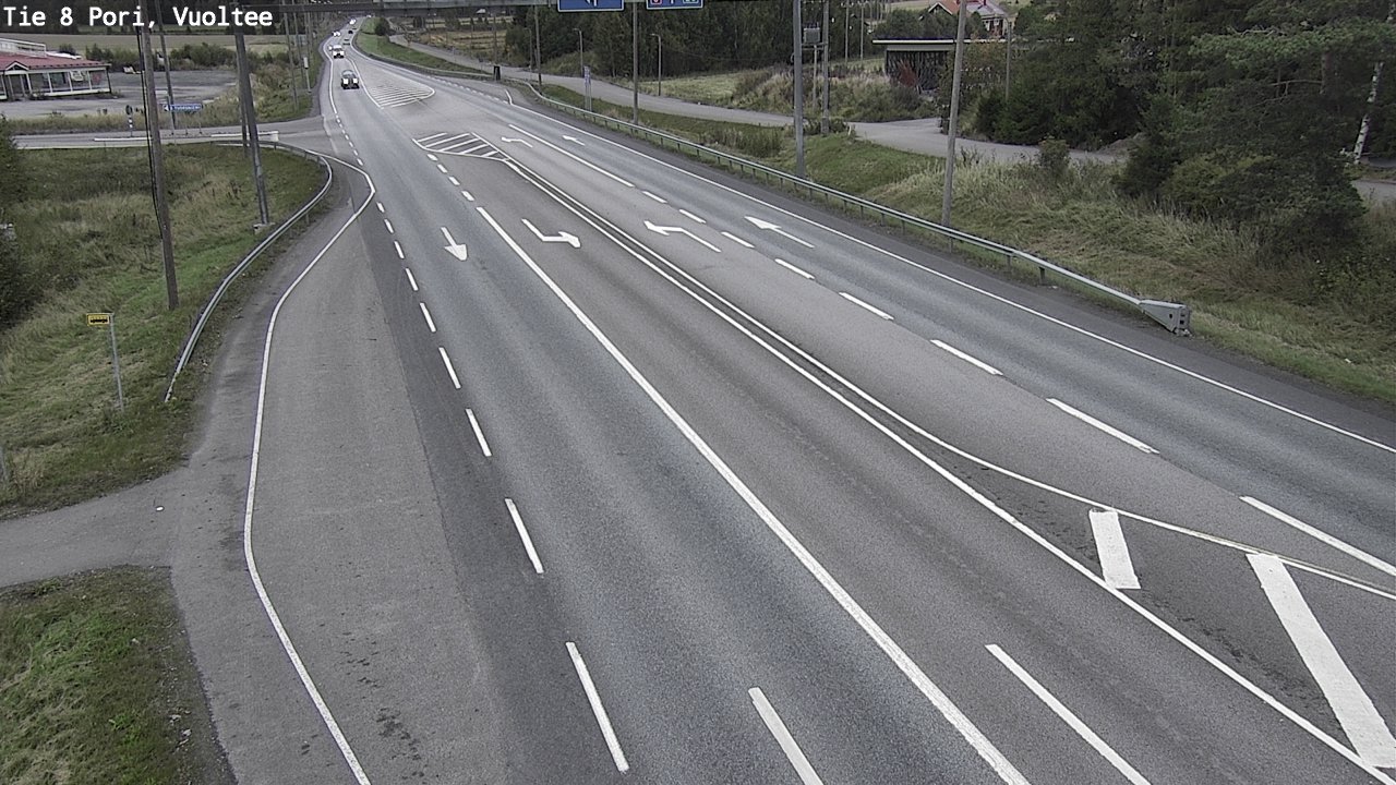 Kelikamerat Kuva Tie 8 Pori, Vuoltee, Pori, Satakunta