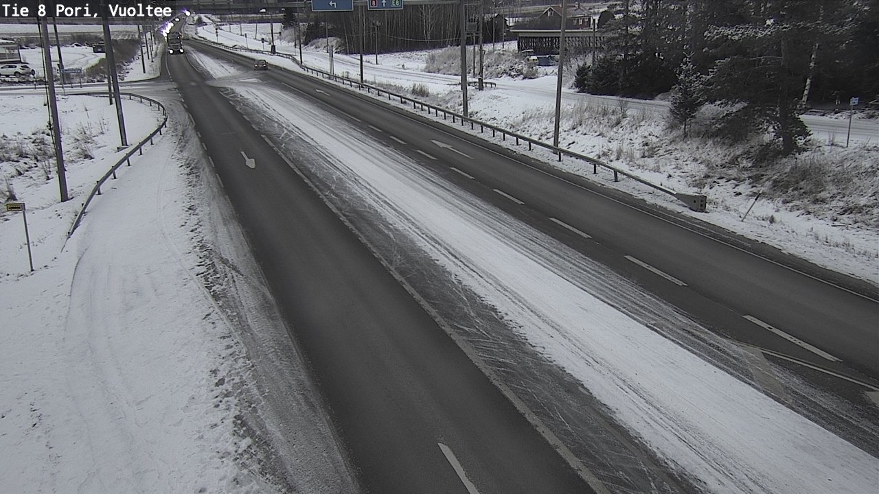 Kelikamerat Kuva Tie 8 Pori, Vuoltee, Pori, Satakunta