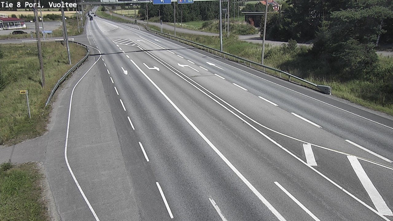Kelikamerat Kuva Tie 8 Pori, Vuoltee, Pori, Satakunta