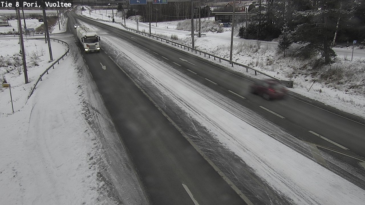 Kelikamerat Kuva Tie 8 Pori, Vuoltee, Pori, Satakunta