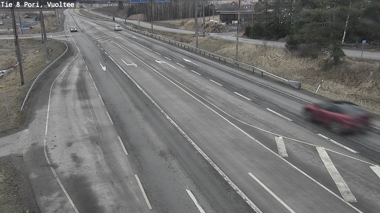 Weather Camera Image Road 8 Pori, Vuoltee, Pori, Satakunta