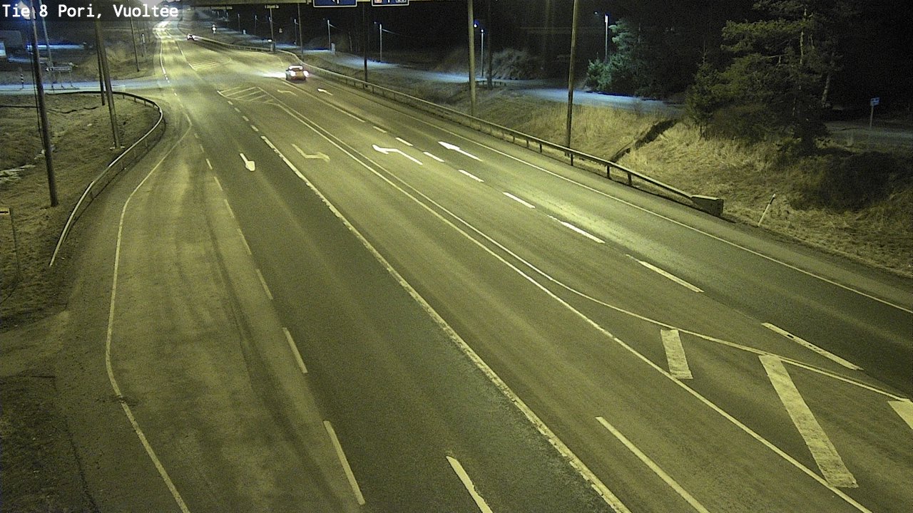 Kelikamerat Kuva Tie 8 Pori, Vuoltee, Pori, Satakunta