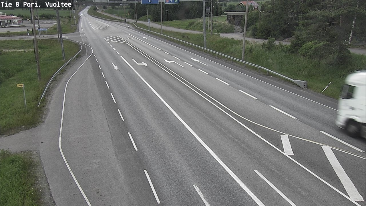 Kelikamerat Kuva Tie 8 Pori, Vuoltee, Pori, Satakunta