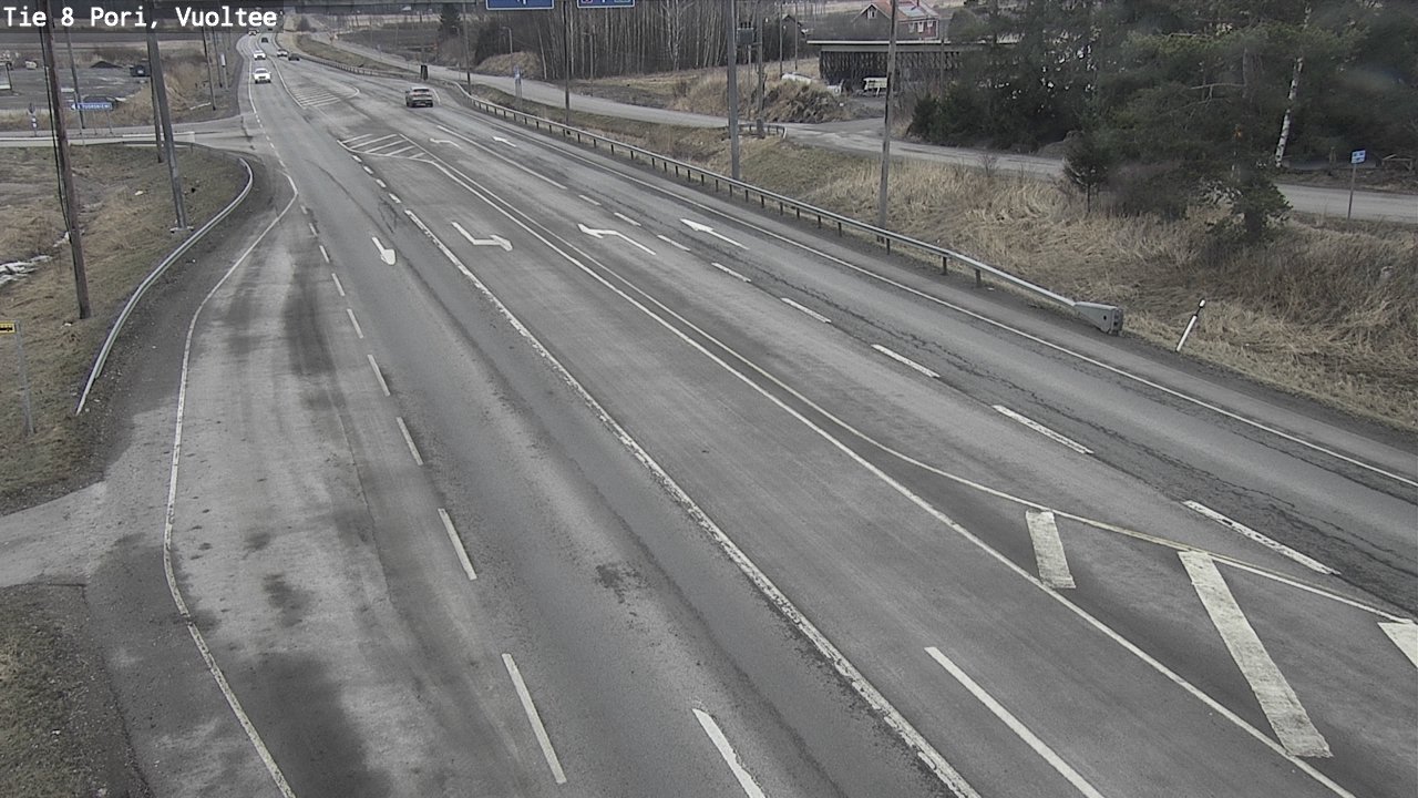 Weather Camera Image Väg 8 Björneborg, Vuoltee, Pori, Satakunta