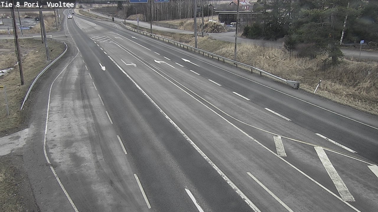 Kelikamerat Kuva Tie 8 Pori, Vuoltee, Pori, Satakunta