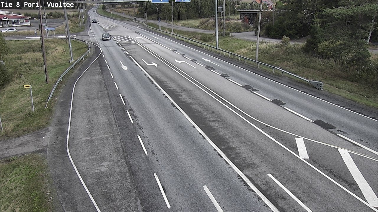 Kelikamerat Kuva Tie 8 Pori, Vuoltee, Pori, Satakunta