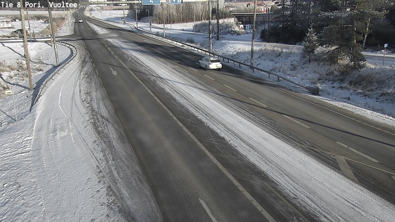 Weather Camera Image Road 8 Pori, Vuoltee, Pori, Satakunta