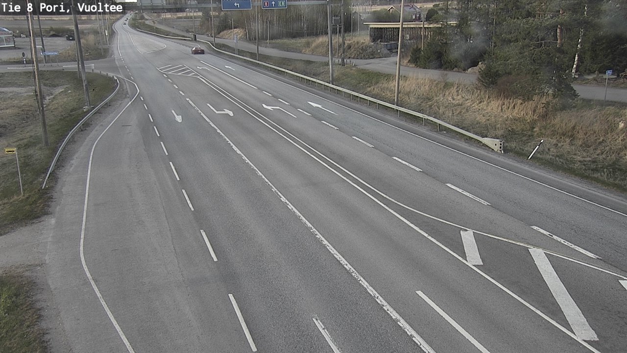 Kelikamerat Kuva Tie 8 Pori, Vuoltee, Pori, Satakunta